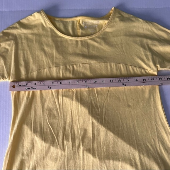 Coolibar UPF 50+ UV Protection Sz Small Long Sleeve Shirt Yellow Sun Protection - Picture 7 of 8